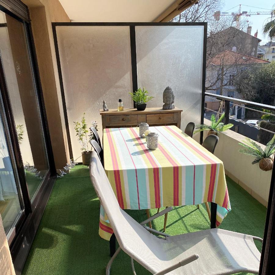 T2 Proche De La Gare, A 10 Minutes A Pieds De La Croisette, Piscine & Parking Dans Residence De Haut Standing Cannes Buitenkant foto